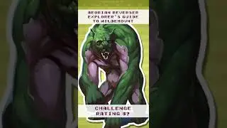 Exposed D&D 5e Aeorian Reverser Challenge Rating #Shorts