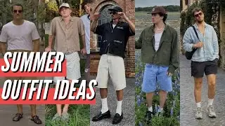 Simple Summer Outfit Ideas | Men's Fashion Trends | Fashion Style Blog 2024