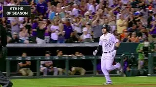 SF@COL: Story comes off the bench, homers to center