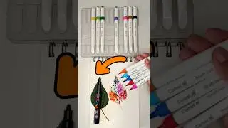 Brush Pens Drawing Hacks#drawing #ytshorts #brushpenideas #brushpencolour #brushpen #brudhpens