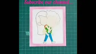 How to draw couple sketch | step by step colourful drawing | CrEaTiVe MiNd #517