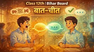 बात चीत | Class 12th Hindi Bihar Board | OneShot | Full Explanation