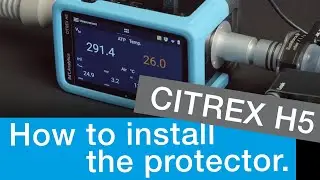 CITREX H5 &ndash; How to install the protector