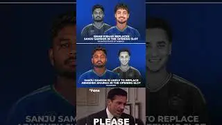 Sanju Samson might Replace Abhishek Sharma vs Nambia 🏏 #sanjusamson #abhisheksharma #t20worldcup2026
