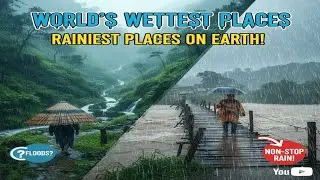 Why It NEVER Stops Raining Here! 🌧️ (Wettest Places on Earth)