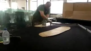 Pilkington Glass, screen cutting