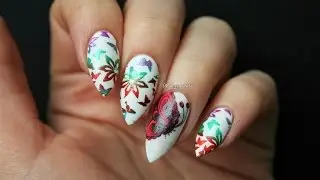 Butterfly reverse stamping and gradient stamping