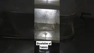 Dissolution of tablets