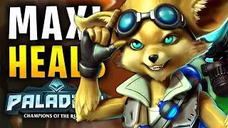 GOD TIER HEAL OUTPUT! - Paladins Pip Gameplay Build