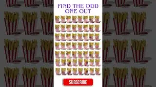 Guess the odd one out - Visual attention skills.Test Your Observation Skills 👀.#findtheoddoneout