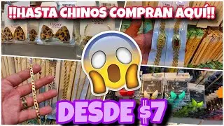 🤩¡¡HAZ NEGOCIO!!🤑La Joyería MÁS GRANDE Y SURTIDA😱 en ORO LAMINADO y ACERO INOXIDABLE😉Centro CDMX 