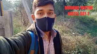 &ldquo;MORNING ROUTINE&rdquo;&ldquo;HOSTEL DAY-1&rdquo;) Full Day Vlog Thumbnail
