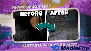 Full bright night vision mod for Minecraft all versions working | Minecraft night vision