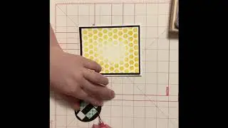 Bee themed card