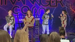Stranger Con ATL pt 2 (Millie and Noah panel)