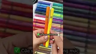Acrylic marker #oănvẽ #hocve #drawing #review #acrylicmarker