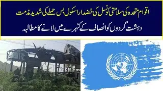 UN Security Council strongly condemns Khuzdar school bus attack, calls for bringing them to justice