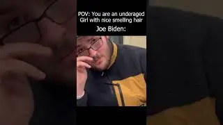 Joe Biden's honest reaction to nice smelling hair