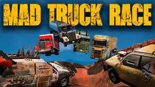 Mad Truck Race | TOTAL DESTRUCTION in BeamNG Drive