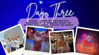 Флорида, день 3 | Epcot | Обед в Biergarten | Открытие Disney Starlight: Мечтай всю ночь напролёт ✨