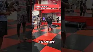 Downward Stab Defense: Why a Long Blade Is Trained Like a Stick or Bat &mdash; Coach Britt Explains.