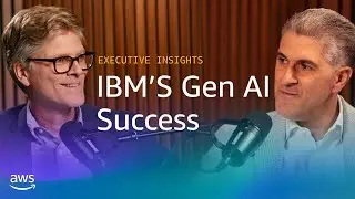 How IBM is harnessing gen AI for client success | Amazon Web Services