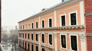Snowfall in Madrid as storm Kristin hits the Iberian Peninsula | AFP
