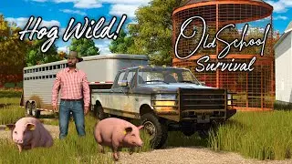 SELLING MY FARM to Buy an OLD FORD | New Hogs Test SURVIVAL FARM