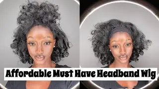 $15 MUST HAVE Headband Wig| Outre Quick Weave Nikaya