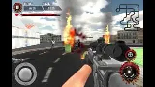 Police Sniper vs Zombie Attack