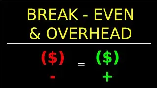 Break Even VS. Overhead...😀😀