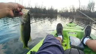 Early Spring Kayak Fishing