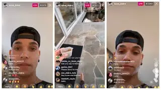Lucas dobre new live video on Instagram before his new YouTube video | Lucas and Marcus