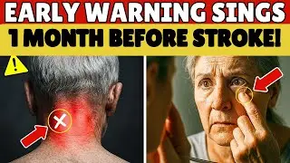 Over 65? 6 Early Warning Signs of a Stroke: Recognize Stroke Symptoms FAST - Save Your Life