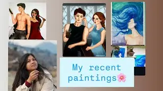 Sharing all my recent art🎨