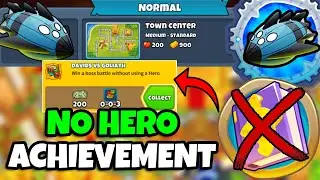 VORTEX NORMAL Tutorial || No Hero + No Monkey Knowledge! || Town Center (BTD6)