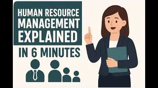 Human resource management nature/features/characteristics (HRM) explained in 6 minutes