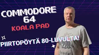 Commodore 64 Koala Pad - Edistyksellinen piirtopöytä Commodore 64 tietokoneeseen