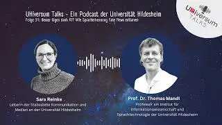 UHiversum Talks | Besser l&uuml;gen dank KI? Wie Spracherkennung Fake News entlarven hilft