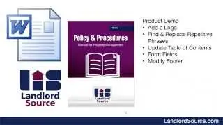 Customizable Property Management Documents - LandlordSource Product Demo