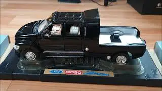 Diecast Ford F650, MOTOR MAX, 1:18 Scale