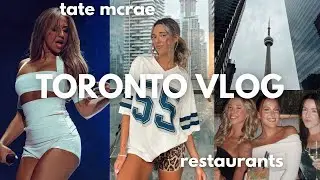 TATE MCRAE MISS POSSESSIVE TOUR in Toronto & Full Concert + Zara Larsson Opening TORONTO VLOG