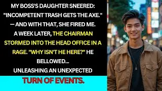 My boss's daughter smirked and dismissed me. The chairman stormed into HQ in fury. And without ...