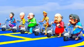 Motu Patlu Impossible Mega Ramp Challenge In Gta 5
