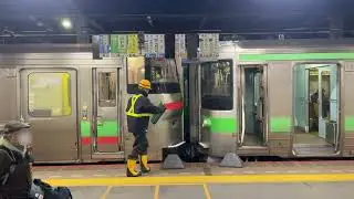 721系と731系の解結作業 札幌駅 2025/12/31