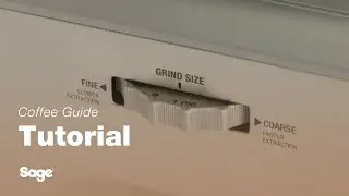 The Barista Express&trade; | How to change the grind size to suit your taste | Sage Appliances UK