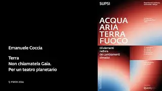 Terra – Emanuele Coccia – Emergenza Terra 2023