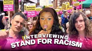 stand up to racism REFUSED to speak to black a woman￼