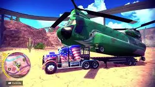 I Tested the MAXIMUS Truck with a Cargo Helicopter and Here's What Happened | Nintendo Switch