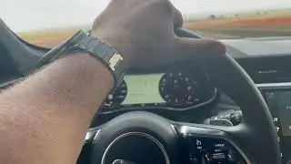 F-Pace SVR - Stock Intakes vs Mina Gallery Cones - Dragy Runs
